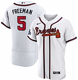 Braves 5 Freddie Freeman White Nike 2021 World Series Champions Flexbase Jersey Dzhi,baseball caps,new era cap wholesale,wholesale hats